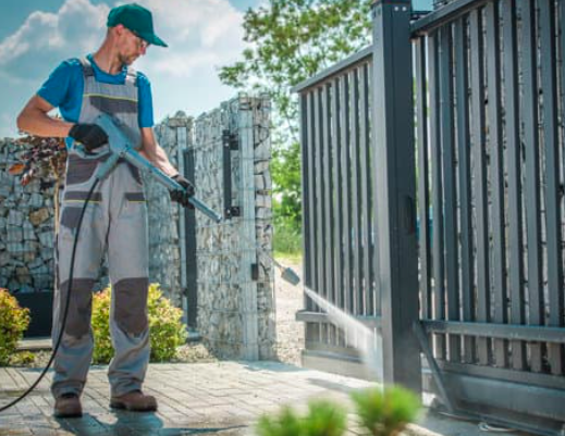 An image of pressure washing in Citrus Heights.