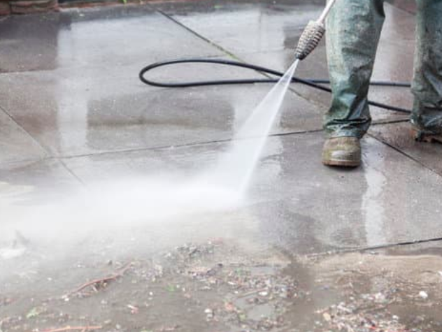 A picture of pressure washing service in Fair Oaks, CA.